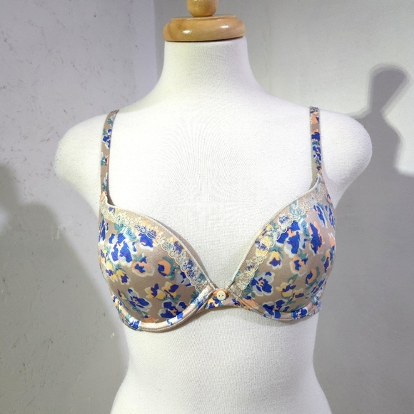 Arie | Floral Print Women's Bra - Picture 1 of 8